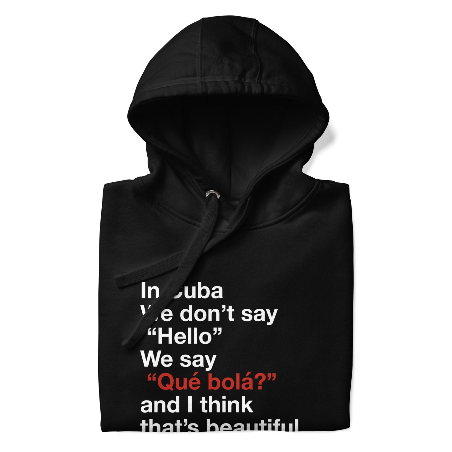 Qué bolá? Sudadera